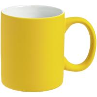 Каталог Кружка Sippy c покрытием софт-тач, желтая от интернет-магазина «7 Сувениров»
