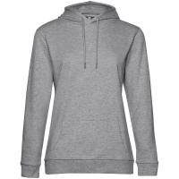 Каталог Толстовка с капюшоном женская Hoodie, серый меланж от интернет-магазина «7 Сувениров»