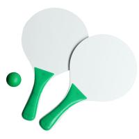Каталог Набор для игры в пляжный теннис Cupsol, зеленый от интернет-магазина «7 Сувениров»