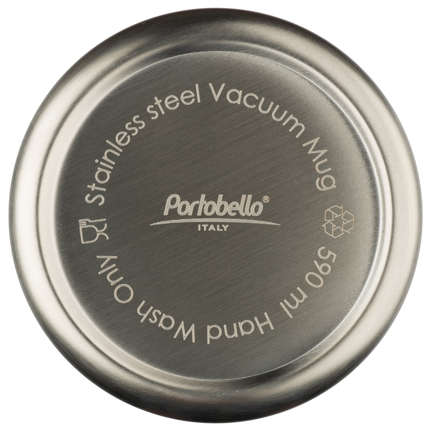 Каталог Термокружка вакуумная Portobello, Crown, 590 ml, матовое покрытие, черная от интернет-магазина «7 Сувениров»