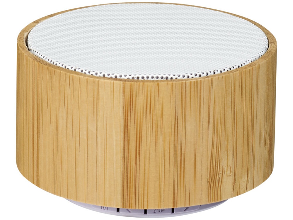 Бамбуковый Bluetooth®динамик Cosmos, дерево,белый