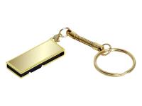 Каталог USB 2.0- флешка на 16 Гб с поворотным механизмом и зеркальным покрытием от интернет-магазина «7 Сувениров»