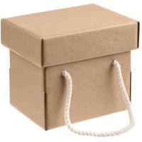 Каталог Коробка для кружки Kitbag, с короткими ручками от интернет-магазина «7 Сувениров»