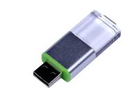 Каталог USB 2.0- флешка промо на 32 Гб прямоугольной формы, выдвижной механизм от интернет-магазина «7 Сувениров»