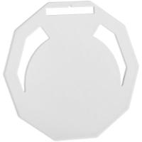 Каталог Медаль Steel Deca, белая от интернет-магазина «7 Сувениров»
