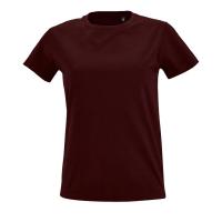 Каталог Футболка женская Imperial Fit Women, темно-бордовая от интернет-магазина «7 Сувениров»