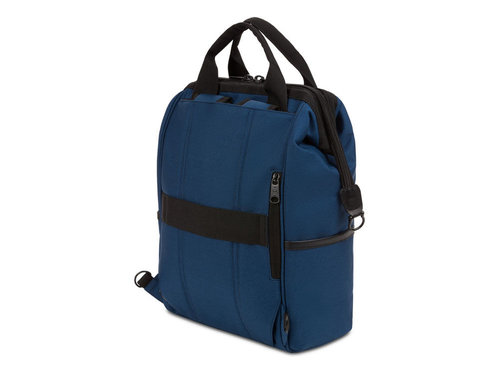 Рюкзак SWISSGEAR 16,5 Doctor Bags, синий/черный, полиэстер 900D/ПВХ, 29 x 17 x 41 см, 20 л