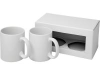 Каталог Набор Ceramic: 2 кружки для сублимации от интернет-магазина «7 Сувениров»