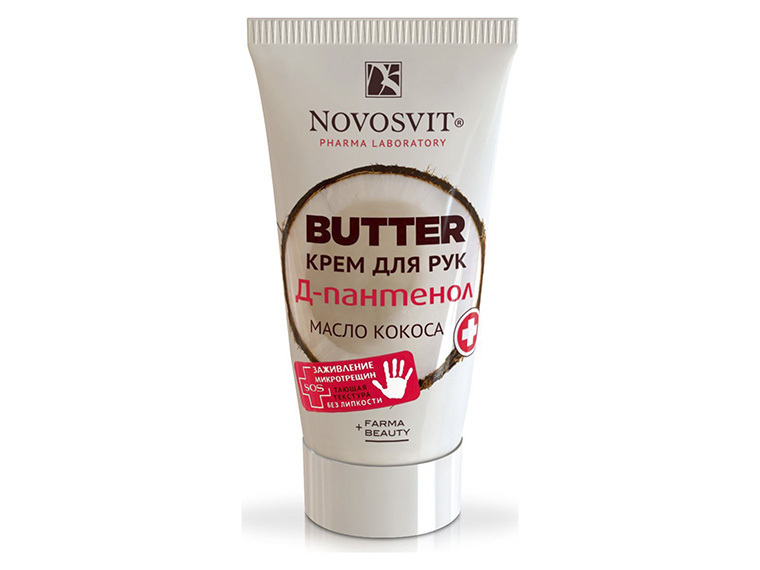 Каталог NS BUTTER крем для рук D Пантенол с маслом кокоса 40 мл от интернет-магазина «7 Сувениров»