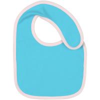 Каталог Нагрудник детский Baby Prime, бирюзовый с розовым от интернет-магазина «7 Сувениров»