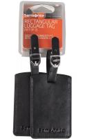 Каталог Набор из 2 бирок Luggage Accessories, черный от интернет-магазина «7 Сувениров»