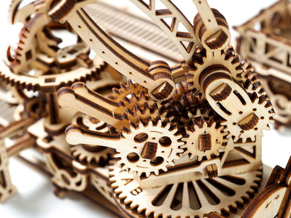 3D-ПАЗЛ UGEARS Манипулятор на рельсах