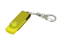 Каталог USB 2.0- флешка промо на 4 Гб с поворотным механизмом и однотонным металлическим клипом от интернет-магазина «7 Сувениров»