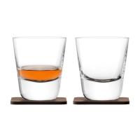 Каталог Набор стаканов Arran Whisky с деревянными подставками от интернет-магазина «7 Сувениров»