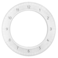 Каталог Часы настенные The Only Clock, белые от интернет-магазина «7 Сувениров»