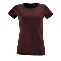 Каталог Футболка женская Regent Fit Women, бордовый меланж от интернет-магазина «7 Сувениров»