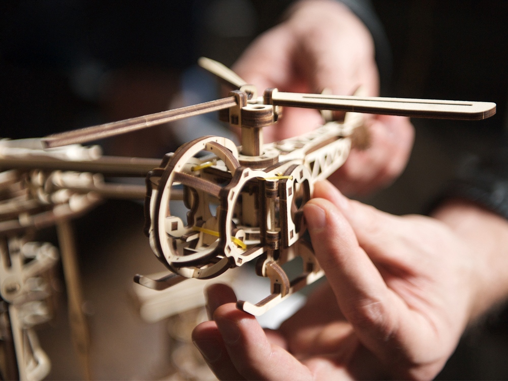 3D-ПАЗЛ UGEARS Авиатор