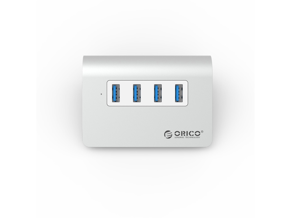 USB-концентратор Orico M3H4 (серебристый)