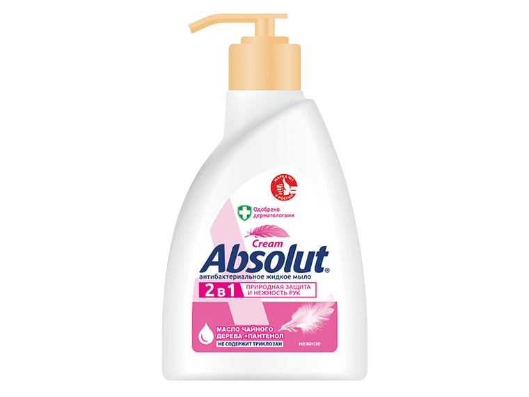 Каталог Мыло жидкое Absolut Classic антибактериальное 250 мл от интернет-магазина «7 Сувениров»