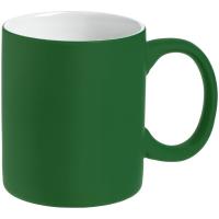 Каталог Кружка Sippy c покрытием софт-тач, зеленая от интернет-магазина «7 Сувениров»