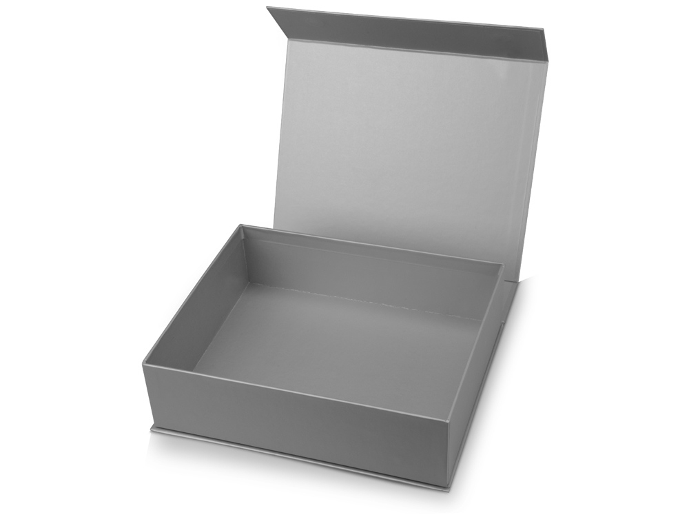Подарочная коробка Giftbox средняя, серебристый