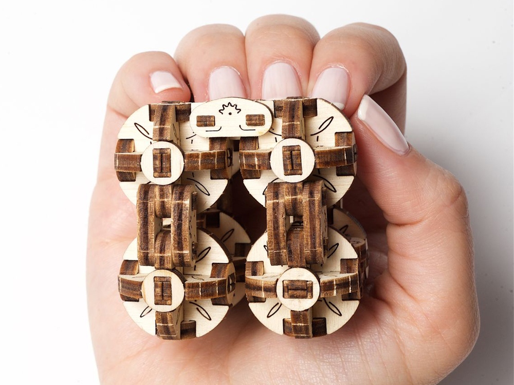 3D-ПАЗЛ UGEARS Сферокуб