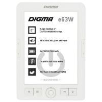 Каталог Электронная книга Digma E63W, белая от интернет-магазина «7 Сувениров»