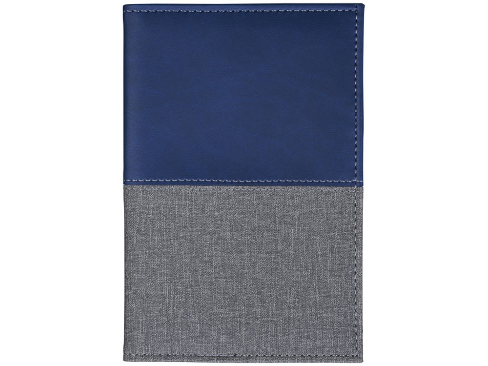Обложка для паспорта Heathered, синий