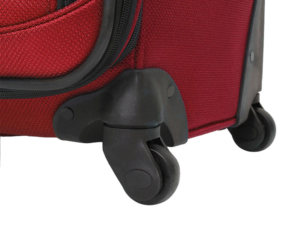 Чемодан SWISSGEAR SION, полиэстер 750x750D добби, 32x15x51 см, 24 л, бордовый