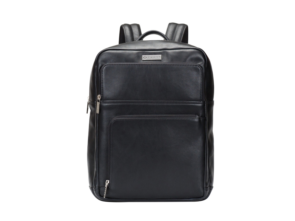 Рюкзак мужской Cross Insignia Express Black, кожа наппа, гладкая, чёрный, черный