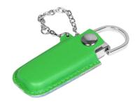 Каталог USB 2.0- флешка на 8 Гб в массивном корпусе с кожаным чехлом от интернет-магазина «7 Сувениров»