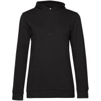 Каталог Толстовка с капюшоном женская Hoodie, черная от интернет-магазина «7 Сувениров»