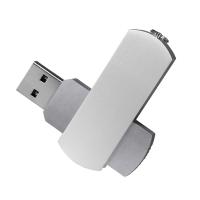 Каталог USB Флешка, Elegante, 16 Gb, серебряный от интернет-магазина «7 Сувениров»