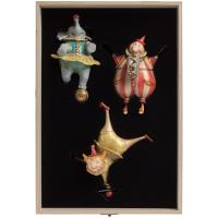 Каталог Набор из 3 елочных игрушек Circus Collection: барабанщик, акробат и слон от интернет-магазина «7 Сувениров»