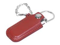Каталог USB 2.0- флешка на 16 Гб в массивном корпусе с кожаным чехлом от интернет-магазина «7 Сувениров»