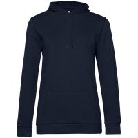 Каталог Толстовка с капюшоном женская Hoodie, темно-синяя от интернет-магазина «7 Сувениров»