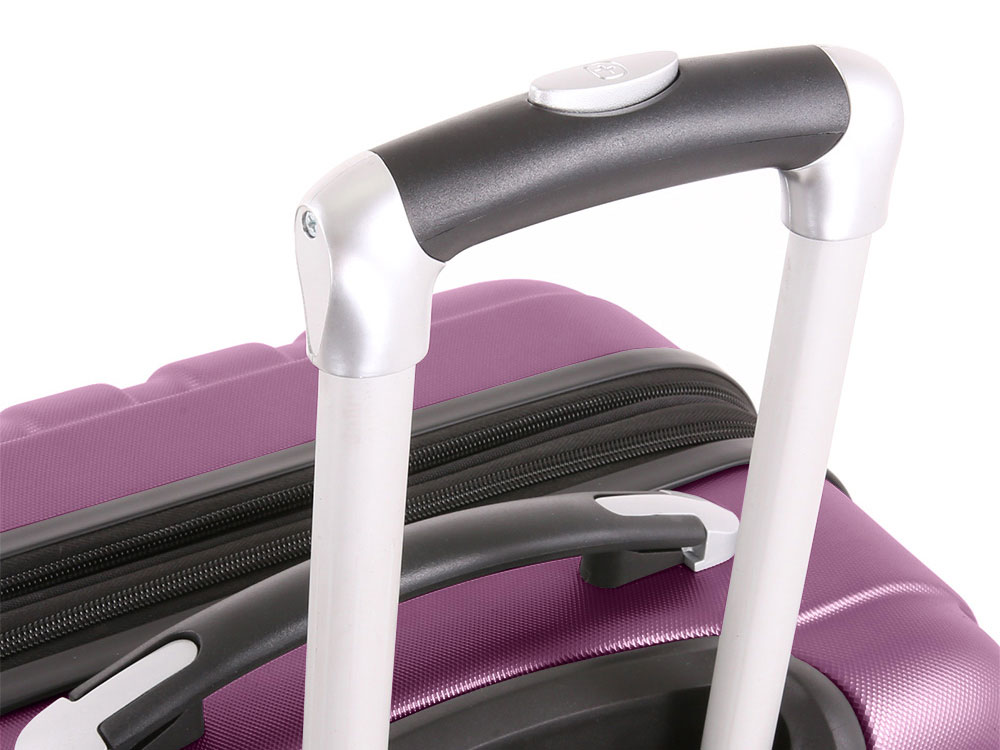 Чемодан SWISSGEAR TALLAC, АБС-пластик, 52 x 31,5 x 78 см, 97 л, фиолетовый