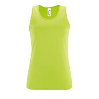 Каталог Майка женская Sporty TT Women, зеленое яблоко от интернет-магазина «7 Сувениров»
