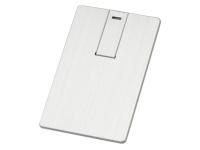 Каталог USB-флешка на 16 Гб Card Metal в виде металлической карты от интернет-магазина «7 Сувениров»