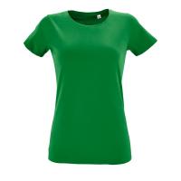 Каталог Футболка женская Regent Fit Women, ярко-зеленая от интернет-магазина «7 Сувениров»