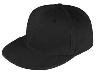 Каталог Бейсболка Unit Snapback с прямым козырьком, черная от интернет-магазина «7 Сувениров»