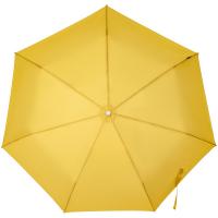 Каталог Складной зонт Alu Drop S, 3 сложения, 7 спиц, автомат, желтый (горчичный) от интернет-магазина «7 Сувениров»