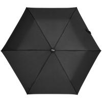 Каталог Зонт складной Rain Pro Flat, черный от интернет-магазина «7 Сувениров»