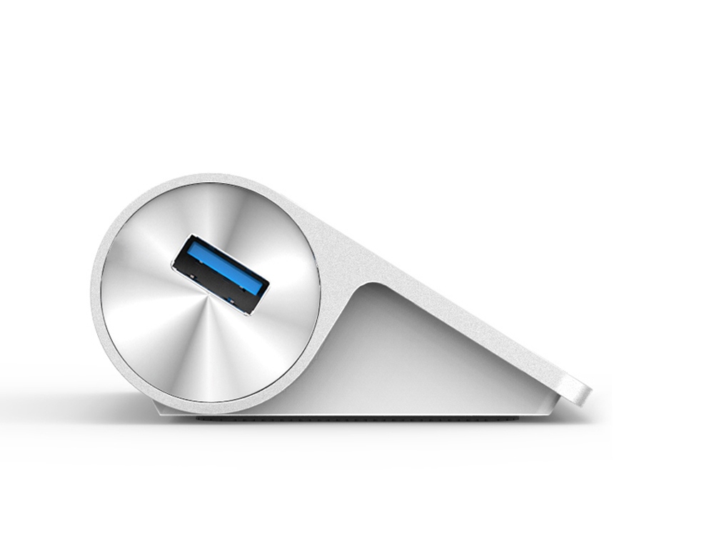 USB-концентратор Orico M3H4 (серебристый)