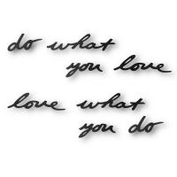 Каталог Декоративная надпись Do What You Love от интернет-магазина «7 Сувениров»
