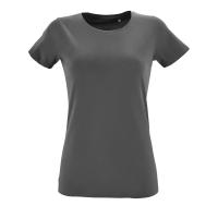 Каталог Футболка женская Regent Fit Women, темно-серая от интернет-магазина «7 Сувениров»