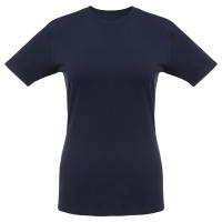 Каталог Футболка женская T-bolka Stretch Lady, темно-синяя (navy) от интернет-магазина «7 Сувениров»