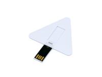 Каталог USB 2.0- флешка на 8 Гб в виде пластиковой карточки треугольной формы от интернет-магазина «7 Сувениров»