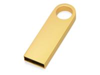 Каталог USB 2.0- флешка на 32 Гб с мини чипом, компактный дизайн с круглым отверстием от интернет-магазина «7 Сувениров»