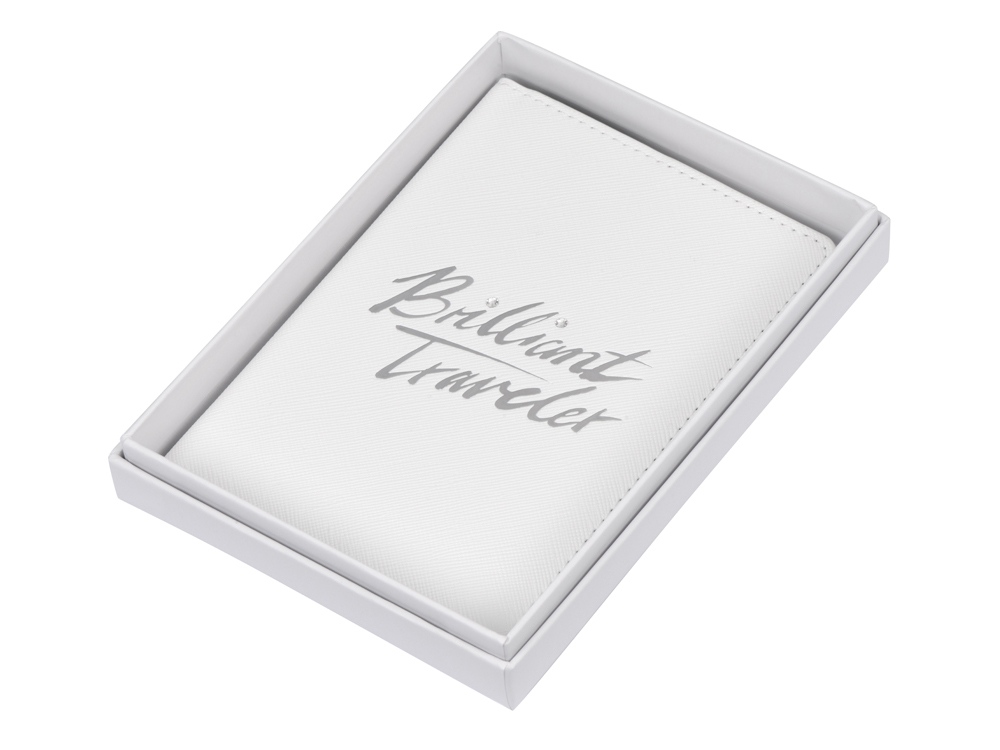 Обложка для паспорта Brilliant Traveller. Swarovski